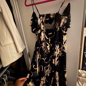 Floral Off-Shoulder Dress